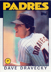 1986 Topps Baseball Cards      735     Dave Dravecky
